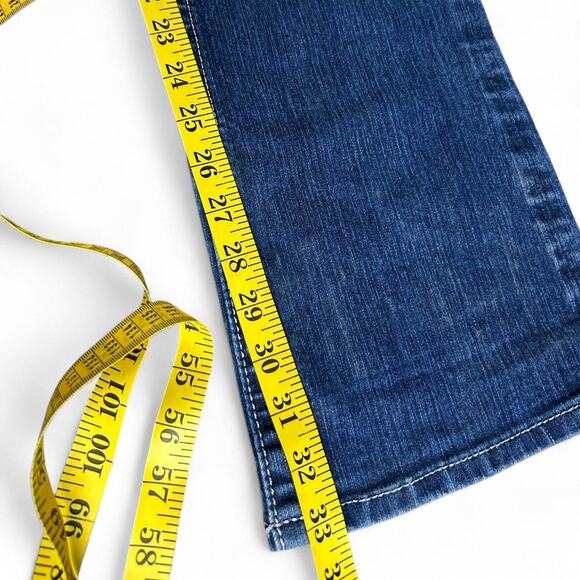 Miss Me Size 30x33 Navy Blue Bootcut Jeans with Embellished Pockets - Picture 5 of 7